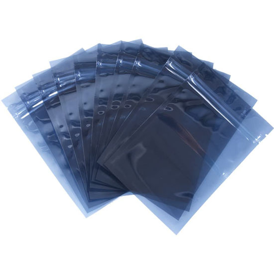 Picture of Anti Static Bags, 100pcs Resealable ESD Bags 4x6in/10x15cm,Antistatic Bags for 2.5'' Hard Drive SSD HDD and Electronic Device