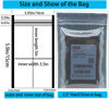 Picture of Anti Static Bags, 100pcs Resealable ESD Bags 4x6in/10x15cm,Antistatic Bags for 2.5'' Hard Drive SSD HDD and Electronic Device