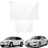 Picture of ShowEv Tesla Model S/X 2023 2022 2021 Screen Protector Matte Anti Glare Fingerprint Center Control Touchscreen Navigation Touch Tempered Glass Screen Protector