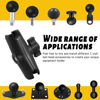 Picture of RomHaus 3.55" Metal Double Socket Arm for RAM B Size 1"/25mm Ball Mount Extension Medium Arm, Mount Accessories for Gopro/GPS/Phones/Tablets, for Bike, Motorcycle, Truck, Vehicle, etc.