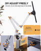 Picture of Aluminum Alloy Tablet Stand for Desk, 360° Adjustable iPad Arm Mount Foldable Phone Holder Compatible with iPad Pro Air 13/12.9/11 Mini, iPad 10/9th, Portable Monitor 15.6, Samsung Galaxy Tab, Kindle