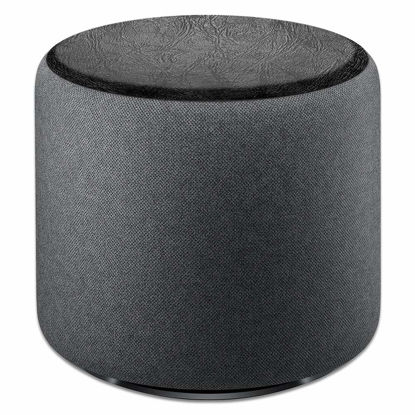 Picture of MightySkins Skin Compatible with Amazon Echo Sub - Black Leather | Protective, Durable, and Unique Vinyl Decal wrap Cover | Easy to Apply, Remove, and Change Styles | Made in The USA