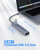 Picture of USB C to USB Hub, 8 Ports USB 3.0 Adapter with 7 USB 3.0 Data Ports,USB C Splitter with USB C 5V/3A Power Port, 7.9IN/20CM Main Cable USB HUB, USB Extension for Laptop and PC