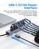 Picture of USB C to USB Hub, 8 Ports USB 3.0 Adapter with 7 USB 3.0 Data Ports,USB C Splitter with USB C 5V/3A Power Port, 7.9IN/20CM Main Cable USB HUB, USB Extension for Laptop and PC