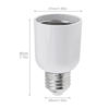 Picture of RTNLIT E26 to E39 Mogul Base Adapter, Medium Standard E26 Screw Base to E39 Mogul Light Bulb Lamp Socket Converter, Pack of 1