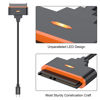Picture of FEMORO SATA to USB C Adapter, USB Type C to 2.5'' SATA Converter Cable External Hard Drive Compatible with SSD WD Seagate Toshiba Hitachi MacBook Pro/Air XPS 13/15 ThinkPad X1