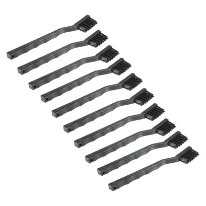 Picture of PATIKIL Anti Static ESD Brush Cleaning Keyboard Brush Nylon 10pcs for Computer Keyboard PCB Motherboards Laptop 35x180mm