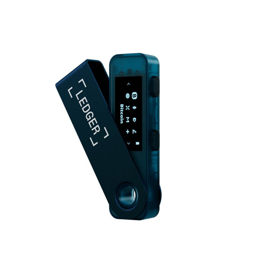 Picture of Ledger Nano S Plus (Sapphire Blue): The Perfect Entry-Level Hardware Wallet to securely Manage All Your Crypto and NFTs.