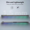 Picture of ESR for iPad Mini 7 A17 Pro Case, iPad Mini 7th/6th Generation Case (2024/2021), Slim and Light, Shock and Drop Protection, Yellowing Resistant, Supports Pencil Pro & Pencil (USB-C), Black Clear