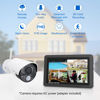 Picture of CasaCam Deluxe Wireless Camera System | 2 1080p Cameras and one 7" Touchscreen Monitor | AC Powered, Two-Way Audio, Free APP, 32GB SD Card and Battery Installed, Model VS5802