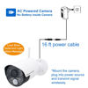 Picture of CasaCam Deluxe Wireless Camera System | 2 1080p Cameras and one 7" Touchscreen Monitor | AC Powered, Two-Way Audio, Free APP, 32GB SD Card and Battery Installed, Model VS5802