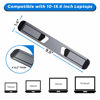 Picture of Triyards Laptop Riser for Desk - Aluminum Foldable Laptop Stand for 10”-16” Models Including MacBook, MacBook Air, iPad, HP and More - Self-Adhesive Portable Laptop Stand with Non-Skid Feet