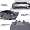 Picture of BAFFINA 15.6 16 Inch Laptop Shoulder Bag for Men Women,Waterproof Computer Carrying Case Messenger Bag with Strap,Laptop Briefcase for 14-15-16 Inch MacBook/Chromebook/Notebook Hp Dell Acer Asus,Grey