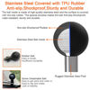 Picture of Universal 1 inch Ball Adapter with 1/4”-20 Female Thread Hole with B Size 1" Ball Compatible with RAM Mounts B Size Double Socket Arm Components