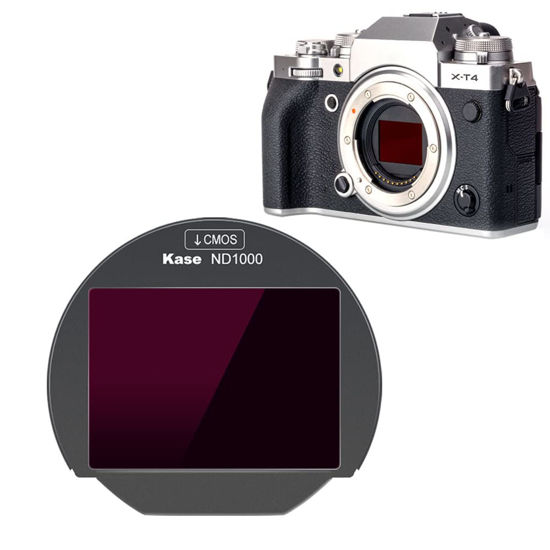 Picture of Kase Clip-in ND1000 ND3.0 Filter 10-Stop Sensor Neutral Density ND Filter for for Fujifilm Fuji X-Mount Camera X-T4 X-T3 X-T2 X-T40 X-T30 X-Pro3 X-H1 X-S10 X-E4
