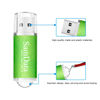 Picture of SamData 1 Pack 64GB USB Flash Drives USB 2.0 Thumb Drives Memory Stick Jump Drive Zip Drive, Green