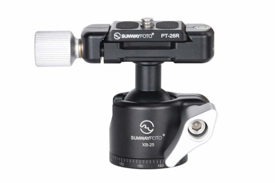 Picture of Sunwayfoto XB-25 Low Profile Ball Head 25mm Arca/RRS Compatible Sunway