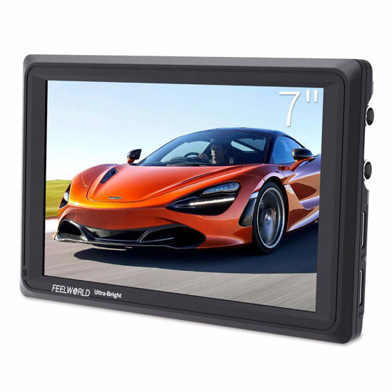 Picture of FEELWORLD FW279S 7 Inch Ultra Bright 2200nit Daylight Viewable Full HD 1920x1200 IPS Panel DSLR On Camera Field Monitor 3G SDI 4K HDMI Input/Output Video Assist Peaking Focus