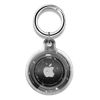 Picture of Airtag Holder,Waterproof Air tag Case with Spring Keychain,360° Waterproof Transparent TPU Cover Compatible with Apple Airtag for Pets,Keys, Bags, Luggage(Black)