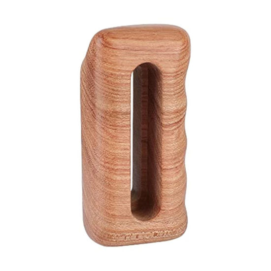 Picture of CAMVATE Wooden Hand Grip with 1/4"-20 Mounting Groove for DSLR Camera Cage Kit(Right Hand) - 2829