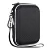 Picture of Lacdo Hard Carrying Case for MacBook Pro Air MagSafe/MagSafe 2 Power Adapter, iPhone13/13 Pro Charger, USB-C Hub, Type-C Hub, Earbuds, USB Cable Organizer EVA Protective Shockproof Travel Bag, Black