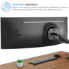 Picture of IFCASE Quick Attach VESA Adapter Plate Bracket for Samsung Neo G9, G65B, G70A, G75T, G85NB, CRG9, CHG9, CHG90, and Odyssey G9 Monitors (Black)