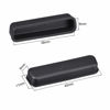 Picture of uxcell 10pcs LPT DB-25 Silicone Protectors Port Anti Dust Cap Cover 38mmx8mmm Black