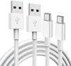 Picture of 2-Pack Car Charger CarPlay Cable Cord for iPhone 16 15 Pro, USB A to Type C Cable for Car for iPhone 16 15 USB C Charger Car CarPlay Charging Cable, iPhone 16 Max/Plus iPad 10, iPad Pro Charger Cord