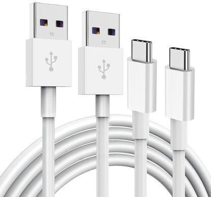 Picture of 2-Pack Car Charger CarPlay Cable Cord for iPhone 16 15 Pro, USB A to Type C Cable for Car for iPhone 16 15 USB C Charger Car CarPlay Charging Cable, iPhone 16 Max/Plus iPad 10, iPad Pro Charger Cord