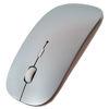 Picture of SUNGI Bluetooth Mouse for Laptop/Tablet/iPhone/Android PC,Rechargable Quiet Slim Mice Compatible with Windows/Linux,Silver(Not for Mac, MacBook)