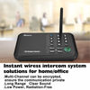 Picture of Intercoms Wireless for Home, Home Intercom System Wireless, 5280 Feet Long Range House Intercom System for Business, Two Way Wireless Intercoms for Office, Wireless Room Monitor