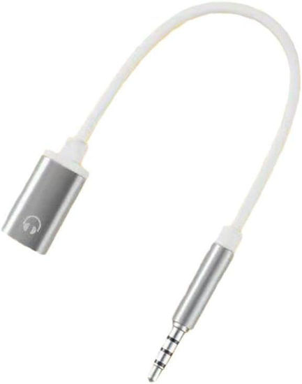Picture of Enyolidimk 3.5mm USB to Aux Adapter 3.5mm Analog Cable Type-C Converter Earphone Adapter Compatible with MP3 Players Aux Adapter,CD Players, Laptops, Tablets, Smartphone,Headphone Adapters (Silver)