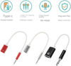 Picture of Enyolidimk 3.5mm USB to Aux Adapter 3.5mm Analog Cable Type-C Converter Earphone Adapter Compatible with MP3 Players Aux Adapter,CD Players, Laptops, Tablets, Smartphone,Headphone Adapters (Silver)