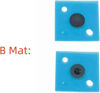 Picture of Rubber Feet Mat Replacement for Microsoft Surface Laptop 3 4 5 Anti Slip Laptop Bottom Case Rubber Foot Pads Black