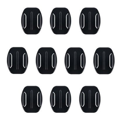 Picture of AFAITH 10 Pack of 3M Flat Adhesive Mounts for GoPro Camera Case