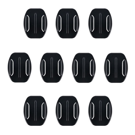 Picture of AFAITH 10 Pack of 3M Flat Adhesive Mounts for GoPro Camera Case