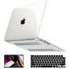 Picture of Anban Compatible with MacBook Pro 14 inch Case 2025 2024 2023 2022 2021 M4 A3112 A3185 A3401 M3 A2918 A2992 M2 A2779 M1 A2442, Plastic Hard Shell Case +Keyboard Cover +Screen Protector, Crystal Clear