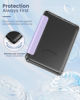 Picture of MoKo Case for All-new 7"Kindle Paperwhite 12th Generation 2024&Kindle Colorsoft Signature Edition 2024,Ultra Clear Soft Flexible Transparent TPU Back Cover Light Shell with Auto Wake/Sleep,Taro Purple