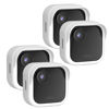 Picture of Silicone Case Cover for All-New Blink Outdoor 4 (4th Gen) - Weatherproof Protective Skin Cover with Hat Brim for All-New Blink Outdoor 4 Smart Security Camera (White, 4 Pack)