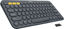 Picture of Logitech K380 Bluetooth Keyboard - Windows, Mac, Chrome OS, Android, iPad, iPhone, Apple TV Compatible - with Flow Cross, Dark Grey, Bulk Packaging