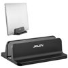 Picture of JARLINK Vertical Laptop Stand, Aluminum Laptop Holder Desktop Stand with Adjustable Dock Size (up to 17.3 inches) Compatible with All MacBook/Surface/Dell/Gaming Laptops (Black)