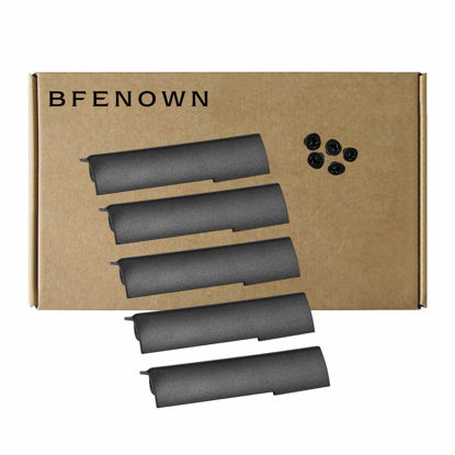 Picture of Bfenown [ 5 PACK Replacement HDD HARD DRIVE CADDY DOOR COVER with HDD SCREWS for DELL LATITUDE E6440 6440 LAPTOP (HDD screws include)
