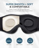 Picture of MUSICOZY 3D Bluetooth 5.4 Sleep Headphones Mask, Wireless Music Eye Mask with HD Speakers, Perfect for Side Sleepers, Bluetooth Sleep Mask Headband for Sleeping, Cool Tech Gifts for Men, Women
