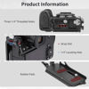 Picture of Nitze S5 II L Bracket L Bracket for Panasonic S5 II / S5 IIX Camera with Built-in Arca Quick Release Plates, 1/4" Locaiting Hole and 1/4" Threaded Holes - T-P04A