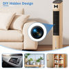 Picture of QETATIY 1080P Hidden Camera DIY Module, Tiny Spy Camera Wireless WiFi Nanny Cam Hidden Cameras with Motion Detection 140° Wide Angle, Portable Mini Camera Module for Home Security