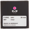 Picture of B+W 39mm Clear Filter with Multi-Resistant Coating (007M) - 66-1069038