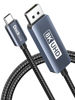 Picture of USB C to DisplayPort Cable 6Ft/2M, 8K Type C to DP 1.4 Cable, Thunderbolt 3 to Displayport Cord 32.4Gbps UHD 8K@30Hz/4K@144Hz/2K@240Hz, Support HBR3 HDR for MacBook Pro/Air, iPad, Samsung Galaxy