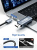 Picture of USB C to DisplayPort Cable 6Ft/2M, 8K Type C to DP 1.4 Cable, Thunderbolt 3 to Displayport Cord 32.4Gbps UHD 8K@30Hz/4K@144Hz/2K@240Hz, Support HBR3 HDR for MacBook Pro/Air, iPad, Samsung Galaxy