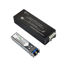 Picture of Micro Mini Gigabit Fiber Media Converter Small Size Ultra-Compact 10/100/1000Mbps Ethernet IP Copper to Fiber Optic Converter with Single Mode 1310nm 20km SFP Module USB Type-C Power Input