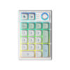 Picture of TISHLED Gasket Creamy Mechanical Numpad Programmable Macro Keypad Wireless 2.4G/Bluetooth 5.0/Wired USB-C RGB Backlit Hot Swappable Number Pad Rechargeable Numeric Keyboard Metal Knob for Win/Mac